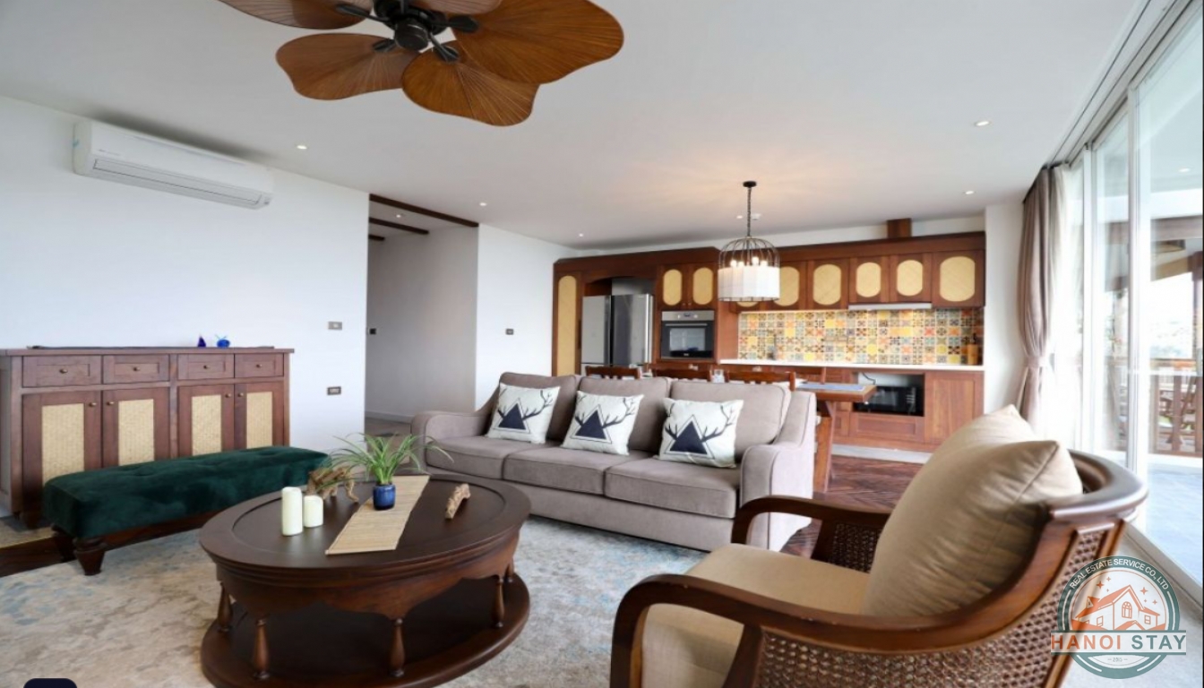 Spacious & Beautiful 3 bedroom APARTMENT for rent in QUANG KHANH, TAY HO 4