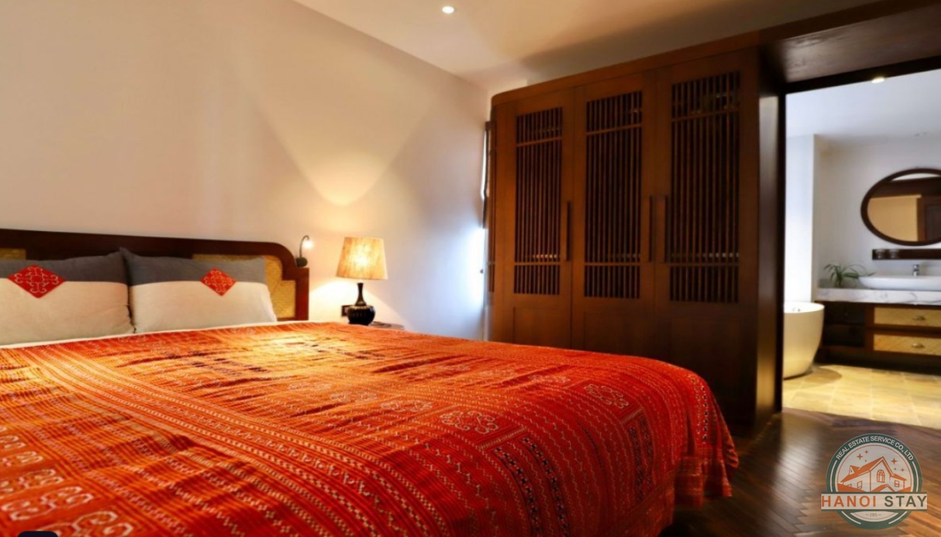 Spacious & Beautiful 3 bedroom APARTMENT for rent in QUANG KHANH, TAY HO 14