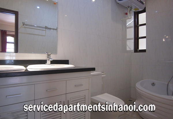 Spacious Four Bdrm Villa Rental in To Ngoc Van str, Tay Ho, Large garden, Garage for Car 10
