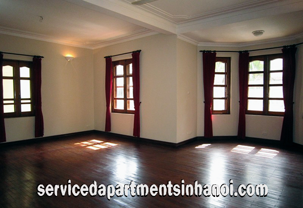 Spacious Four Bdrm Villa Rental in To Ngoc Van str, Tay Ho, Large garden, Garage for Car 11