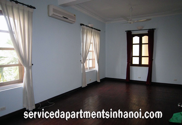 Spacious Four Bdrm Villa Rental in To Ngoc Van str, Tay Ho, Large garden, Garage for Car 12
