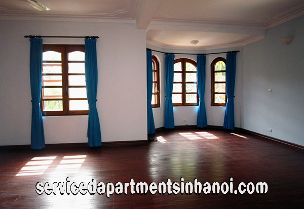Spacious Four Bdrm Villa Rental in To Ngoc Van str, Tay Ho, Large garden, Garage for Car 14