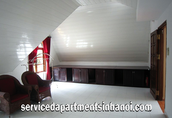 Spacious Four Bdrm Villa Rental in To Ngoc Van str, Tay Ho, Large garden, Garage for Car 16