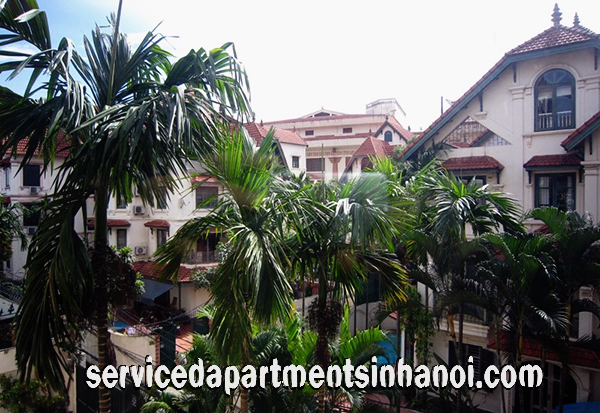 Spacious Four Bdrm Villa Rental in To Ngoc Van str, Tay Ho, Large garden, Garage for Car 2