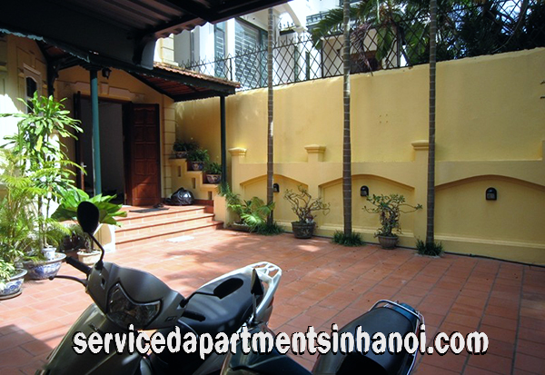 Spacious Four Bdrm Villa Rental in To Ngoc Van str, Tay Ho, Large garden, Garage for Car 4