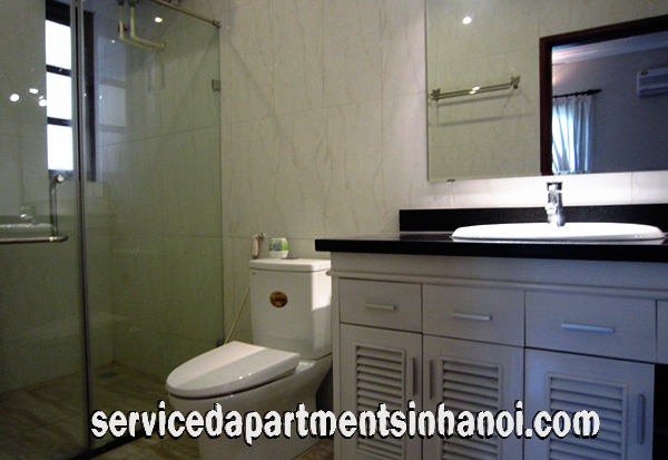 Spacious Four Bdrm Villa Rental in To Ngoc Van str, Tay Ho, Large garden, Garage for Car 8