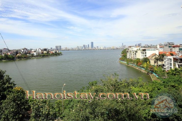 *Spacious Lake View 03 Bedroom Apartment For rent in Xuan Dieu str, Tay Ho* 13