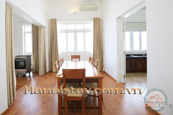 *Spacious Lake View 03 Bedroom Apartment For rent in Xuan Dieu str, Tay Ho* 16