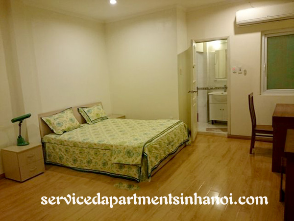 Spacious lake view serviced apartment for rent in Quang An, Tay Ho 12