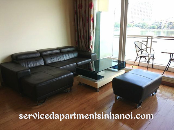 Spacious lake view serviced apartment for rent in Quang An, Tay Ho 4