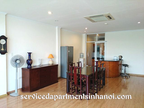 Spacious lake view serviced apartment for rent in Quang An, Tay Ho 7