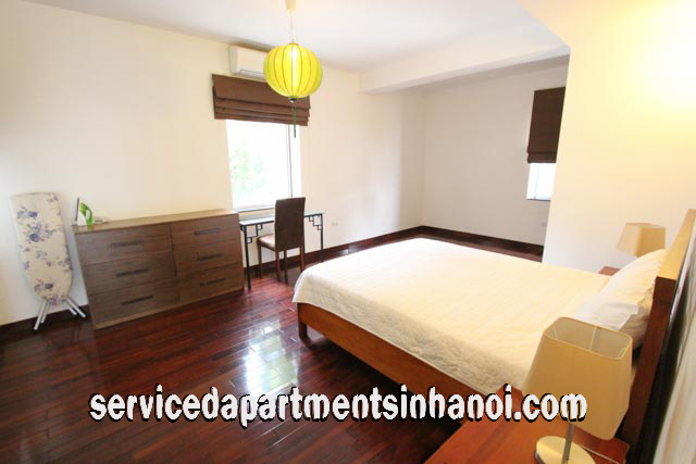 Spacious Lake View Two Bedroom Apartment Rental in Xom Chua Area, Tay Ho 10