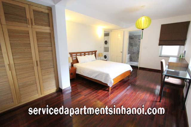 Spacious Lake View Two Bedroom Apartment Rental in Xom Chua Area, Tay Ho 12