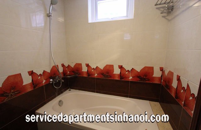 Spacious Modern Three Bedroom Apartment for rent in Giang Vo street, Ba Dinh. 16