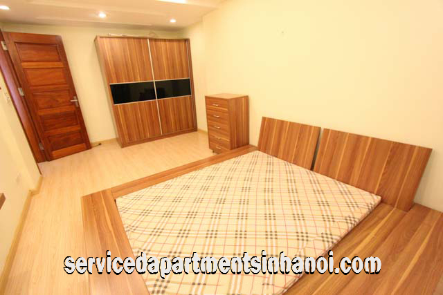 Spacious Modern Three Bedroom Apartment for rent in Giang Vo street, Ba Dinh. 8