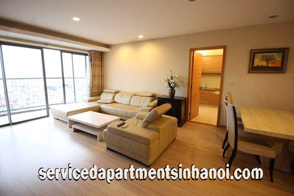 Spacious Modern Three Bedroom Apartment Rental in Sky City Building, Dong Da 2