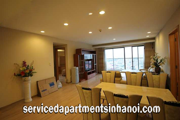 Spacious Modern Three Bedroom Apartment Rental in Sky City Building, Dong Da 3