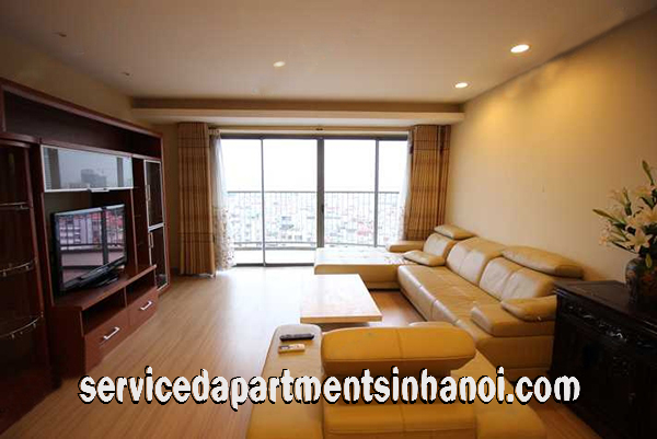 Spacious Modern Three Bedroom Apartment Rental in Sky City Building, Dong Da 5