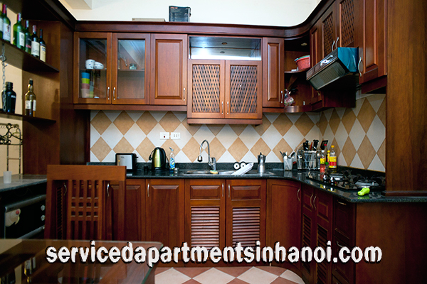 Spacious One Bedroom Apartment for rent in Hoan Kiem District 6