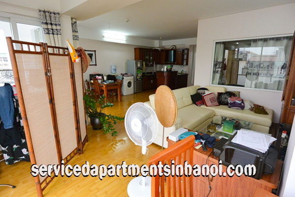 Spacious one bedroom apartment for rent on Nghi Tam village with swimming pool 5