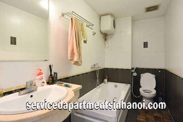 Spacious one bedroom apartment for rent on Nghi Tam village with swimming pool 8