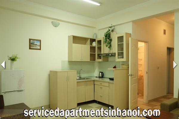 Spacious one bedroom apartment in Van Cao str, Ba Dinh 3