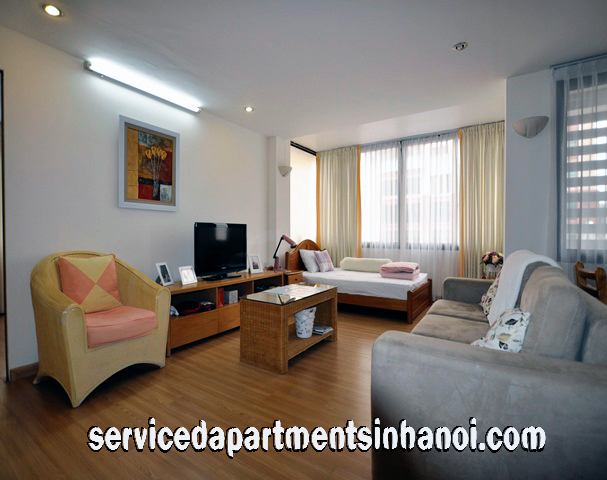 Spacious One Bedroom Apartment Rental in Lang Ha street, Dong Da 2