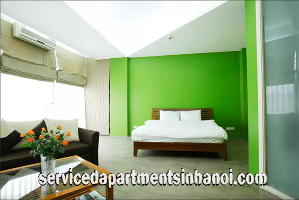Spacious One Bedroom Apartment Rental in Quan Thanh street, Ba Dinh 3