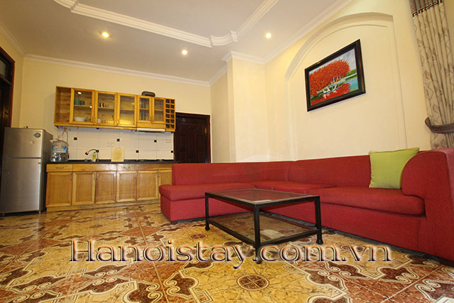 Spacious One Bedroom Apartment Rental in Truc Bach area, Ba Dinh 5