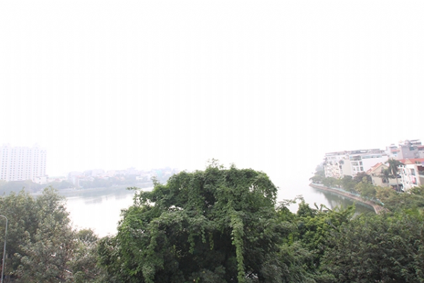 Spacious studio apartment for rent in Xuan Dieu, Tay Ho, Panorama Lakeview