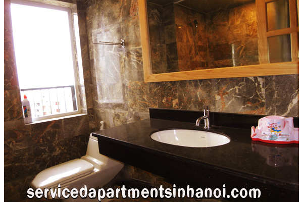 Spacious rental two bedroom apartment in Cau Giay, Luxurious furniture 8