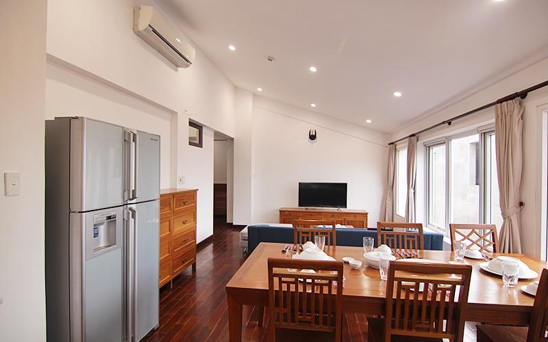 Spacious rental two bedroom apartment in Tay Ho st, full furnished, Reasonable price 11
