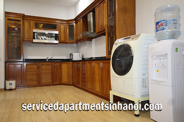 Spacious Serviced Apartment for Rent in Kim Ma str, Ba Dinh 3