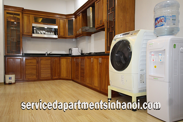 Spacious Serviced Apartment for Rent in Kim Ma str, Ba Dinh 4