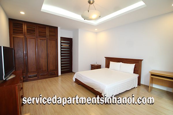 Spacious Serviced Apartment for Rent in Kim Ma str, Ba Dinh 7
