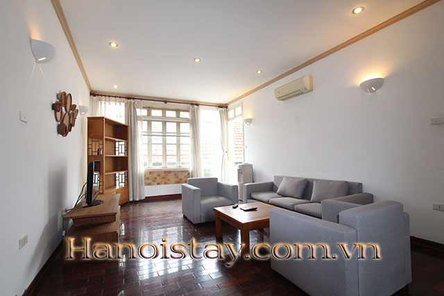 Spacious Serviced Apartment For Rent in To Ngoc Van, 2 beds, Wooden Floor 1