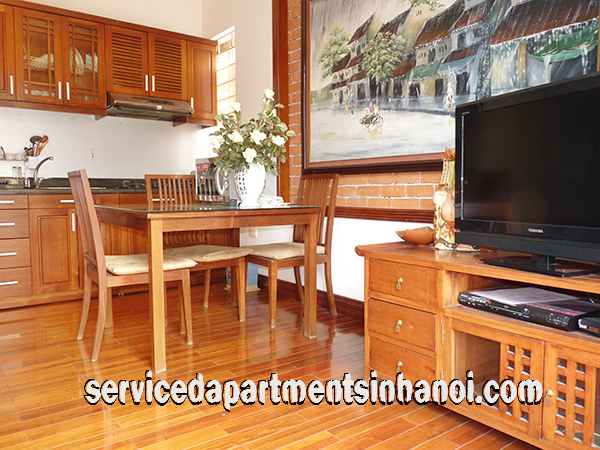 Spacious Serviced Apartment Rental in Kim Ma str, Ba Dinh 4