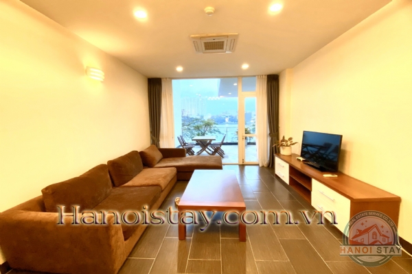 Spacious Three Bedroom Apartment Rental In Quang An Str, Tay Ho, Panorama Lake View 2