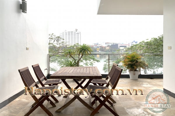 Spacious Three Bedroom Apartment Rental In Quang An Str, Tay Ho, Panorama Lake View 7