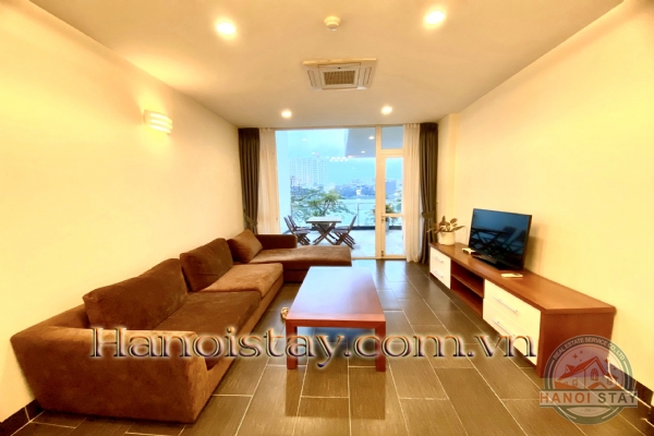 Spacious Three Bedroom Apartment Rental In Quang An Str, Tay Ho, Panorama Lake View 11