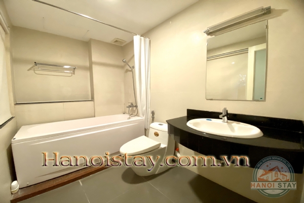 Spacious Three Bedroom Apartment Rental In Quang An Str, Tay Ho, Panorama Lake View 12