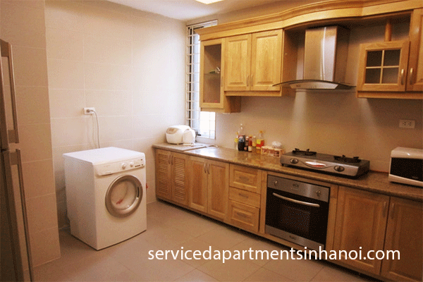 Spacious three bedroom apartment rental in Van Cao, reasonable price 3