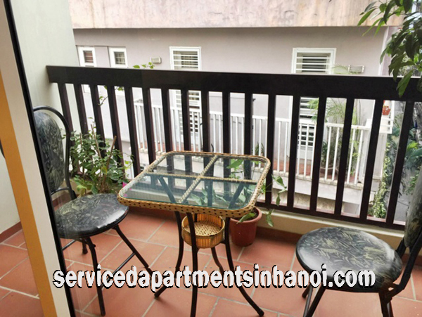 Spacious Two bedroom Apartment for rent in Hai Ba Trung, Hanoi, Nice Balcony 2