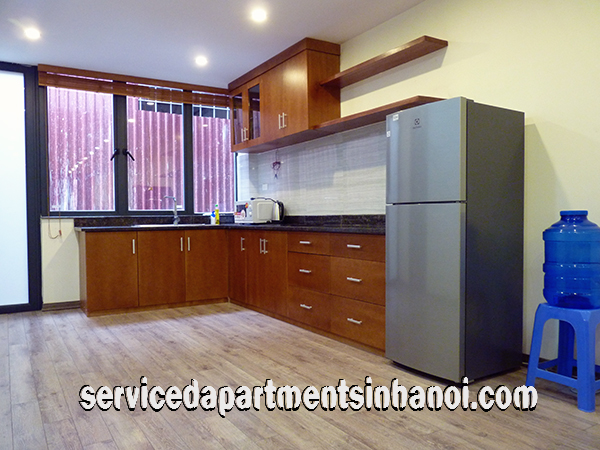 Spacious Two Bedroom Apartment Rental near Ham Long str, Hoan Kiem, Brand Amenities 4