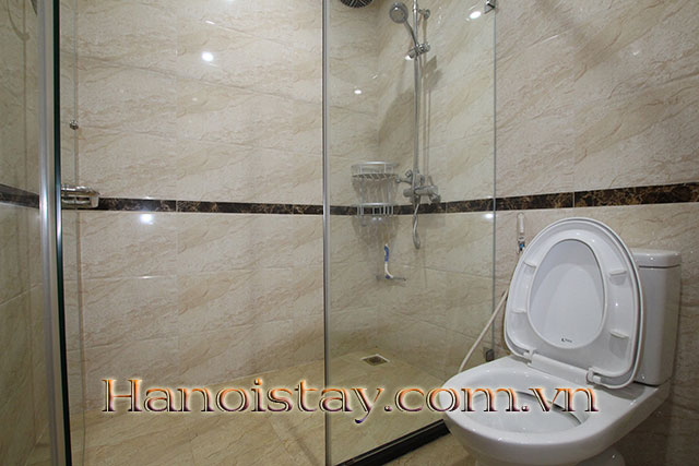 Spacious two bedroom serviced apartment for rent in Tay Ho at high level 8