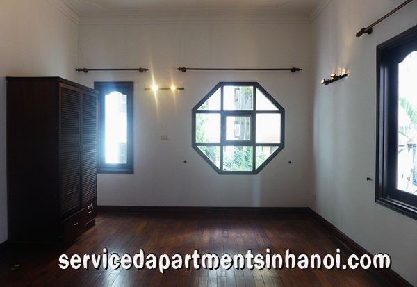 Spacious Villa for rent in To Ngoc Van street, Tay Ho Big Courtyard 10