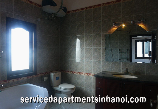 Spacious Villa for rent in To Ngoc Van street, Tay Ho Big Courtyard 13