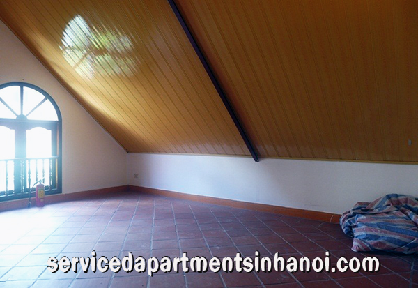 Spacious Villa for rent in To Ngoc Van street, Tay Ho Big Courtyard 17