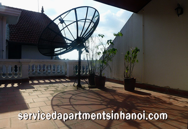Spacious Villa for rent in To Ngoc Van street, Tay Ho Big Courtyard 19