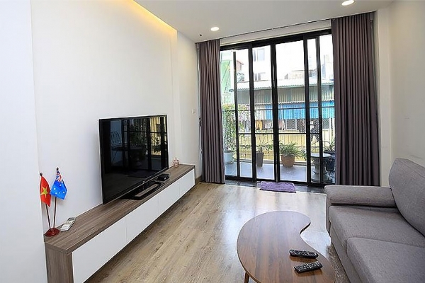 Very Bright Two Bedroom Apartment Rental in Xuan Dieu street, Tay Ho